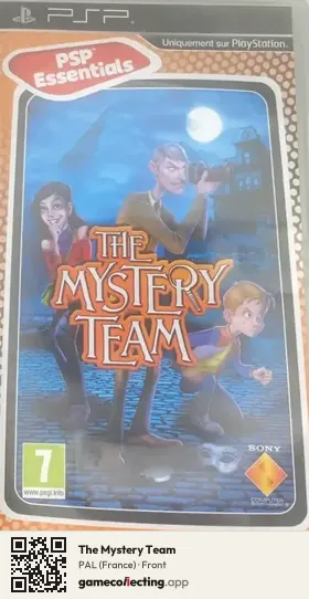 The Mystery Team PlayStation Portable, France box front
