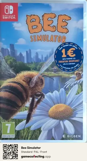 Bee Simulator Nintendo Switch, PAL box front