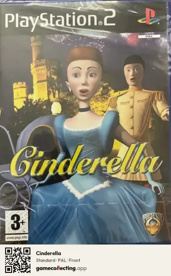 Cinderella PlayStation 2, PAL box front