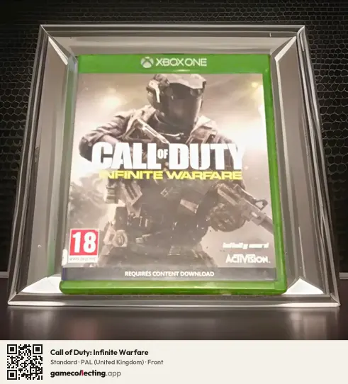 Call of Duty: Infinite Warfare Xbox One, United Kingdom box front