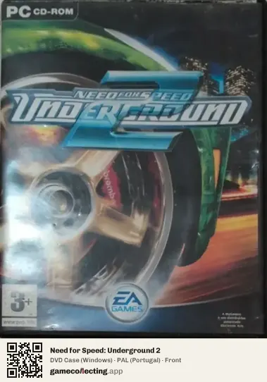 Need for Speed: Underground 2 Computer, Portugal box front