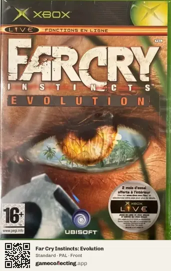 Far Cry Instincts: Evolution Xbox, PAL box front