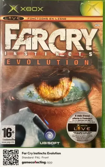 Far Cry Instincts: Evolution Xbox, PAL box front