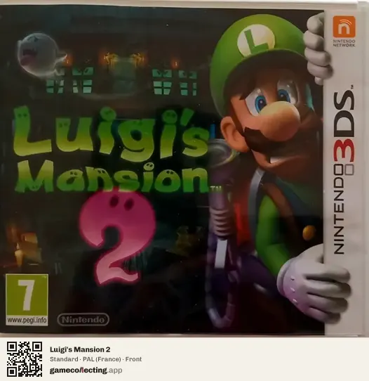 Luigi's Mansion 2 Nintendo 3DS, France box front