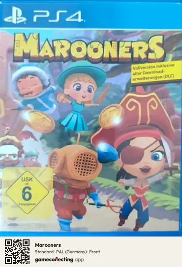 Marooners PlayStation 4, Germany box front