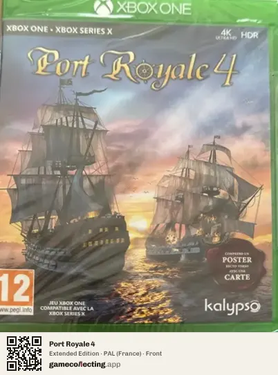 Port Royale 4 Xbox One, France box front