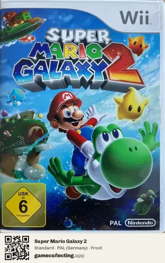 Super Mario Galaxy 2 Nintendo Wii, Germany box front