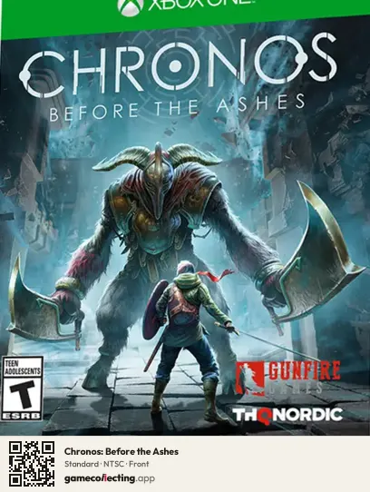 Chronos: Before the Ashes Xbox One, NTSC box front