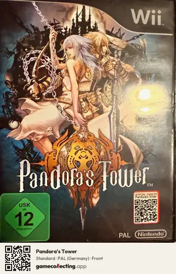 Pandora's Tower Nintendo Wii, Germany box front