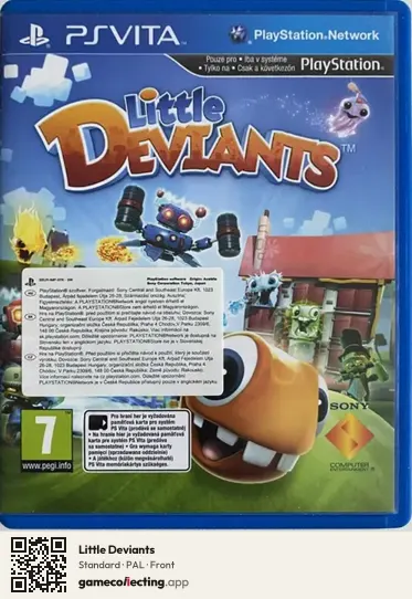 Little Deviants PlayStation Vita, PAL box front