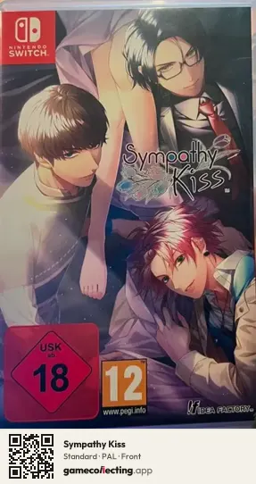 Sympathy Kiss Nintendo Switch, PAL box front