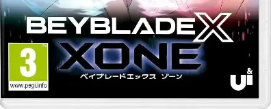 Beyblade X Xone, the PEGI square on its front