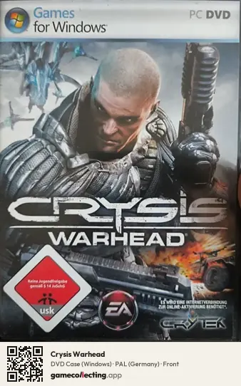 Crysis Warhead Computer, Germany box front