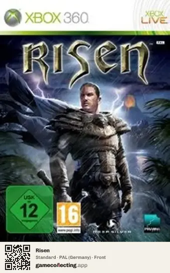 Risen Xbox 360, Germany box front