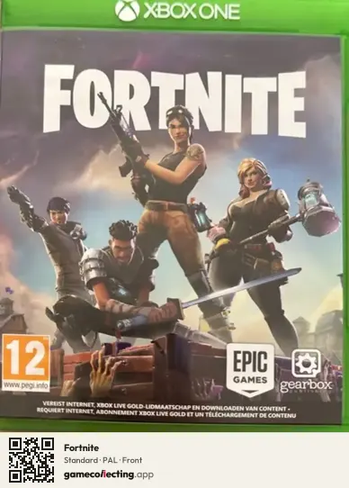 Fortnite Xbox One, PAL box front