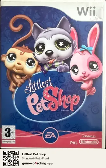 Littlest Pet Shop Nintendo Wii, PAL box front