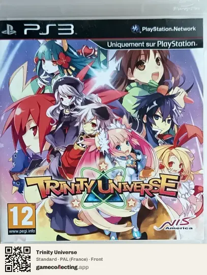 Trinity Universe PlayStation 3, France box front