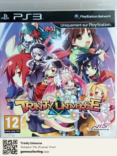 Trinity Universe PlayStation 3, France box front