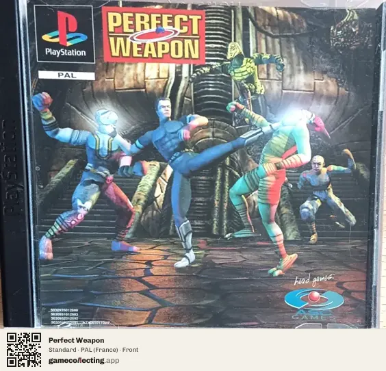 Perfect Weapon PlayStation, France box front