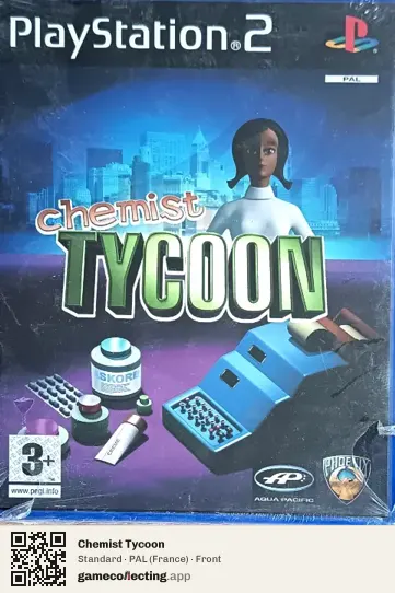 Chemist Tycoon PlayStation 2, France box front