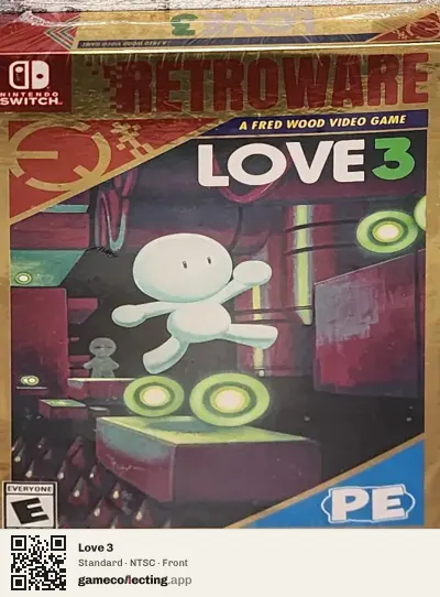 Love 3 Nintendo Switch, NTSC box front