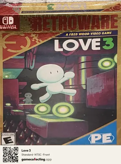 Love 3 Nintendo Switch, NTSC box front