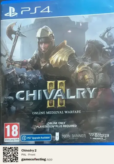 Chivalry 2 PlayStation 4, PAL box front