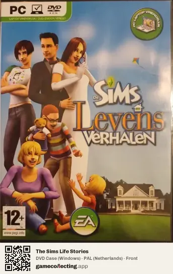 The Sims Life Stories Computer, Netherlands box front