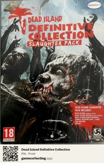 Dead Island Definitive Collection PlayStation 4, PAL box front