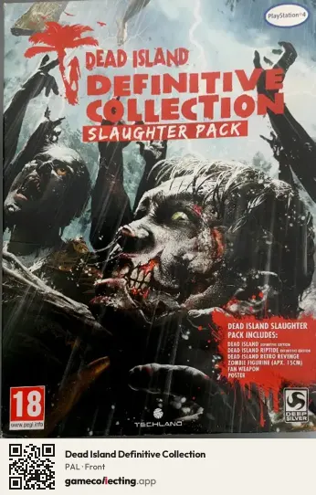 Dead Island Definitive Collection PlayStation 4, PAL box front