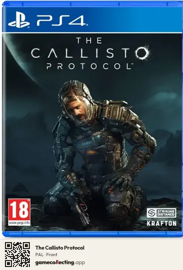 The Callisto Protocol PlayStation 4, PAL box front
