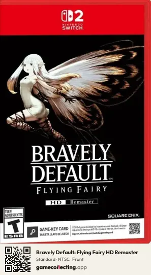 Bravely Default: Flying Fairy HD Remaster Nintendo Switch 2, NTSC box front