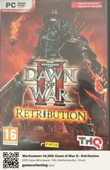 Warhammer 40,000: Dawn of War II - Retribution Computer, Netherlands box front