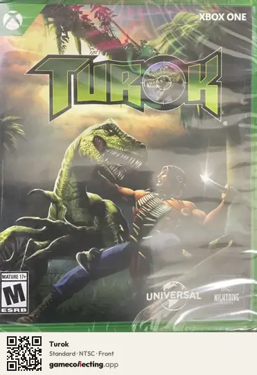 Turok Xbox One, NTSC box front