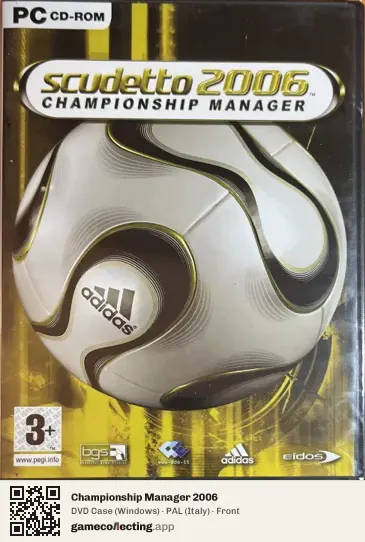 Championship Manager 2006 Computer, Italy box front