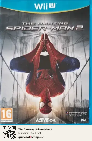 The Amazing Spider-Man 2 Nintendo Wii U, PAL box front