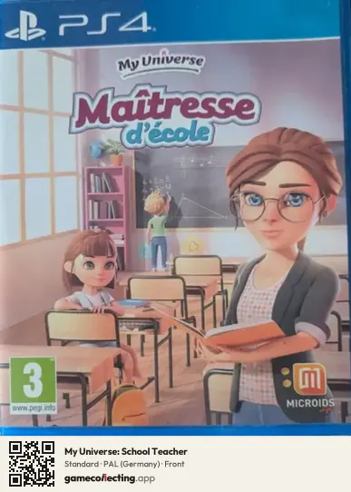 My Universe: School Teacher PlayStation 4, Germany box front