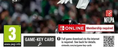 Madden NFL 26, the PEGI square on its front