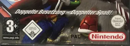 Mario Kart: Double Dash!!, the PEGI square on its front