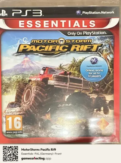 MotorStorm: Pacific Rift PlayStation 3, Germany box front
