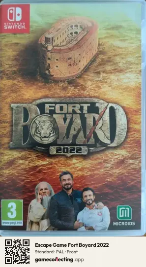 Escape Game Fort Boyard 2022 Nintendo Switch, PAL box front