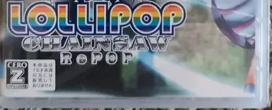 Lollipop Chainsaw RePOP, the CERO letter on its front