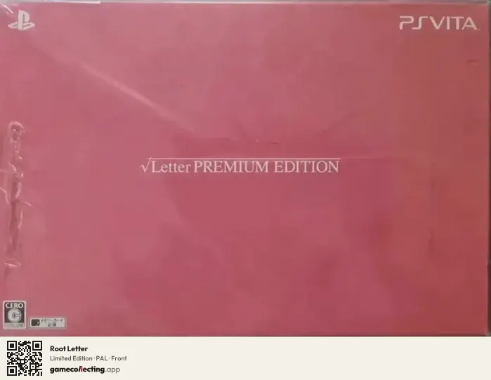 Root Letter PlayStation Vita, PAL box front