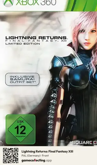 Lightning Returns: Final Fantasy XIII Xbox 360, Germany box front