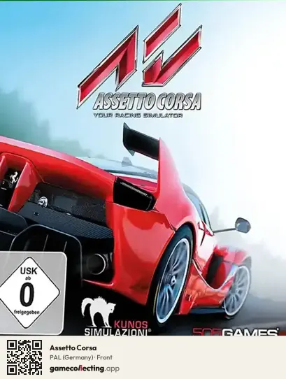 Assetto Corsa Xbox One, Germany box front
