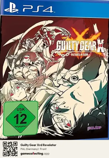 Guilty Gear Xrd Revelator PlayStation 4, Germany box front