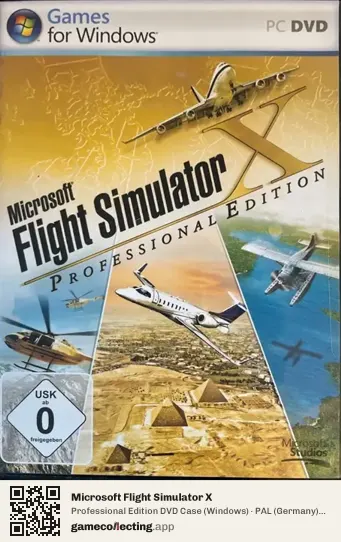 Microsoft Flight Simulator X Computer, Germany box front