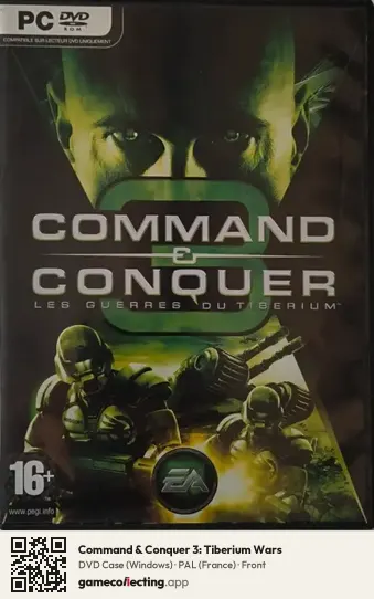 Command & Conquer 3: Tiberium Wars Computer, France box front