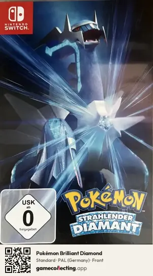 Pokémon Brilliant Diamond Nintendo Switch, Germany box front