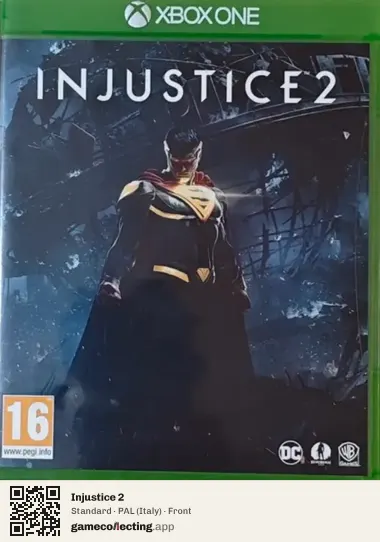 Injustice 2 Xbox One, Italy box front